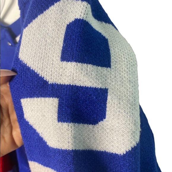 Forever 21 Football Jersey Sweater “91” size medium - Picture 5 of 6